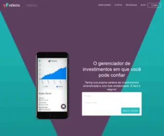 Verios.com.br(Vérios Investimentos) Screenshot
