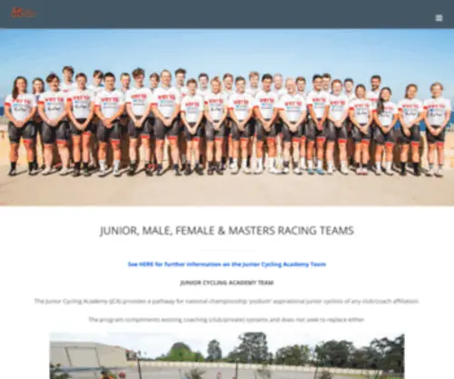 Verisracing.com.au(Cycling Development Racing Program) Screenshot