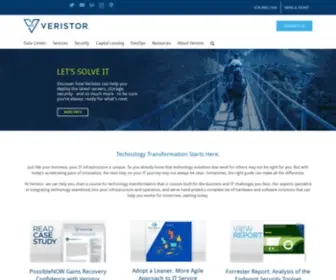Veristor.com(Data center) Screenshot