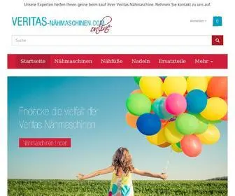 Veritas-Naehmaschinen.com(Veritas N) Screenshot