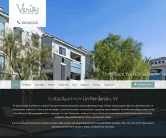 Veritasapartments.com(Apartments in Henderson) Screenshot