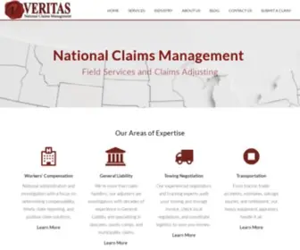 Veritasclaims.com(Veritas) Screenshot