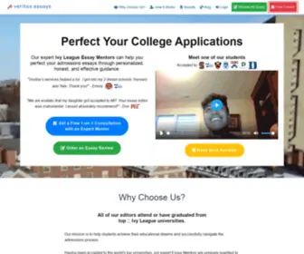 Veritasessays.org(Veritas Essays) Screenshot
