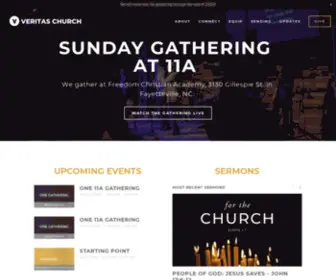 Veritasfayetteville.com(VERITAS CHURCH) Screenshot