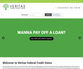 Veritasfcu.org(Veritas Federal Credit Union) Screenshot