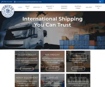 VeritasGlobaltrans.com(Veritas global transportation inc) Screenshot