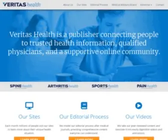 Veritashealth.com(Veritas Health) Screenshot