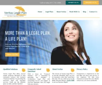 Veritaslegalplan.com(Veritas legal plan) Screenshot