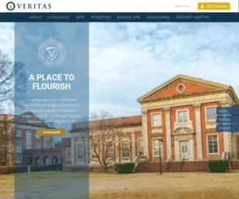 Veritasschool.com(Veritas School) Screenshot