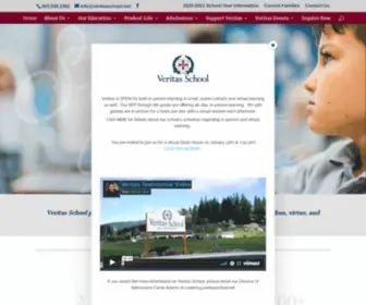 Veritasschool.net(Veritas School Home Page Veritas School) Screenshot