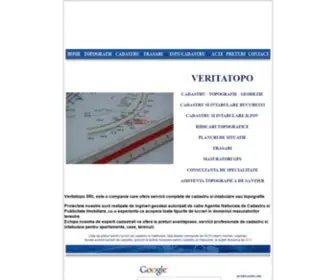Veritatopo.ro(Ridicari topografice ridicari topografice) Screenshot