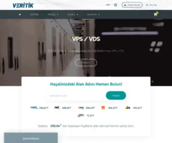 Veritik.net(İnternet ve Bilişim Hizmetleri) Screenshot