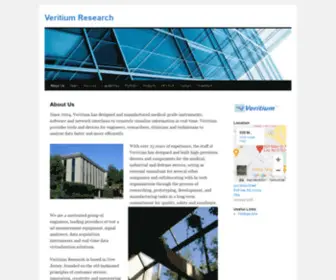 Veritiumresearch.com(Veritium Research) Screenshot