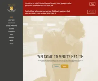 Verityhealthcenter.com(Chiropractor in Tallahassee FL) Screenshot