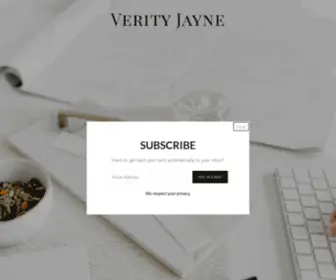 Verityjayne.com.au(Verity Jayne) Screenshot