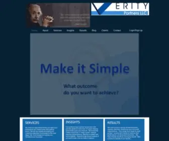 Veritypartnersllc.com(Home) Screenshot