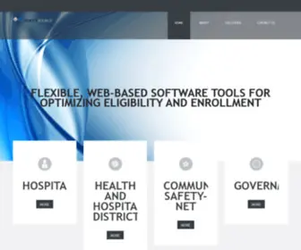 Veritysource.com(Self-Pay Coverage Software) Screenshot