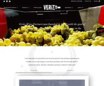 Veritywines.com(Verity Wines) Screenshot