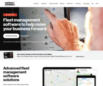 Verizonconnect.com(Fleet Management Software and Solutions) Screenshot