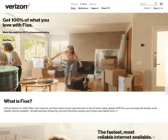 Verizonfios.com(Verizon Internet) Screenshot