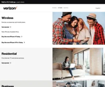 Verizonsupersite.com(Verizon) Screenshot