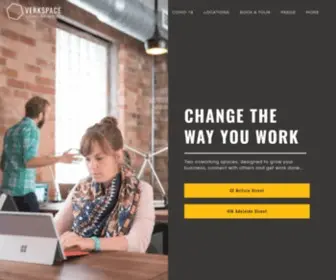 Verk.space(A tailored coworking solution in Toronto) Screenshot