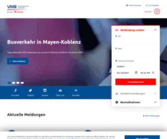 Verkehrsbetriebe-Mittelrhein.de(Verkehrsbetriebe Mittelrhein) Screenshot