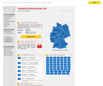Verkehrsinformation.de(Straßenzustand) Screenshot