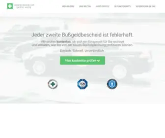 Verkehrsrechterstehilfe.de(Verkehrsrecht Erste Hilfe) Screenshot