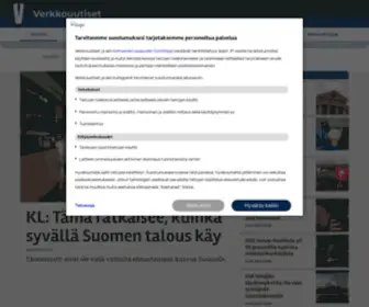 Verkkouutiset.fi(Etusivu) Screenshot