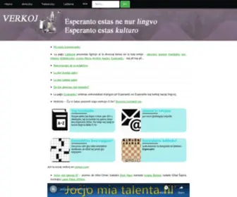 Verkoj.com(Esperantaj verkoj) Screenshot