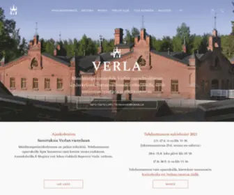 Verla.fi(UPM Verlan tehdasmuseo) Screenshot