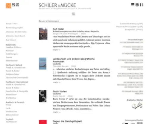 Verlag-Hans-Schiler.de(Verlag) Screenshot