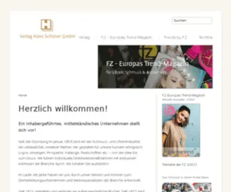 Verlag-Schoener.de(Verlag Schöner) Screenshot