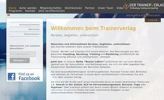 Verlag-Trainer.de(Trainerverlag für Beratung) Screenshot
