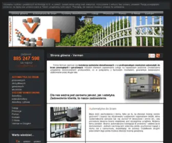 Verman.pl(Automatyka Bram) Screenshot