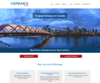 Vermax.ca(Vermax Group) Screenshot