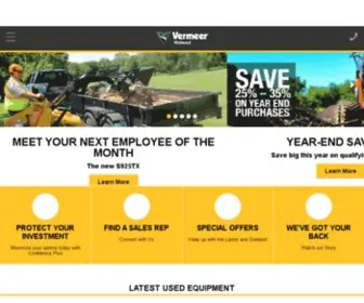 Vermeermidwest.com(Vermeer Midwest) Screenshot