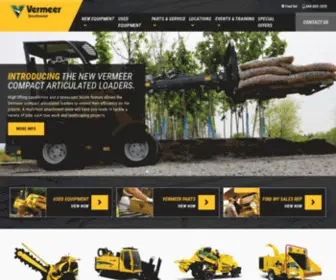 Vermeersoutheast.com(Construction Equipment Suppliers) Screenshot