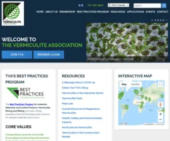 Vermiculite.org(The Vermiculite Association) Screenshot