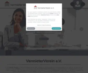 Vermieterverein.de(VermieterVerein e.V) Screenshot