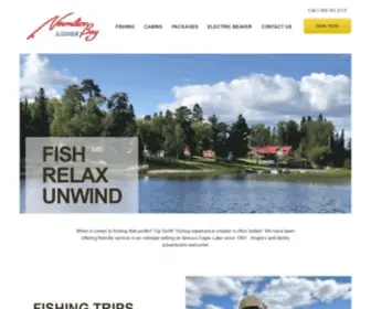 Vermilionbaylodge.com(Canada's Fishing Destination) Screenshot
