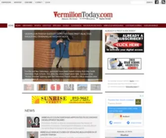 Vermiliontoday.com(Vermilion Today) Screenshot