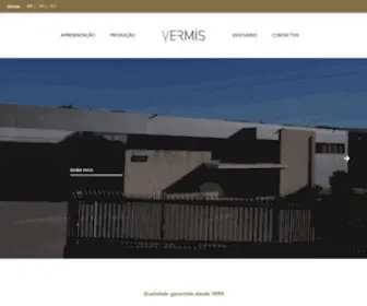 Vermis.pt(Na Vermis garantimos a excelência dos nossos produtos e serviços) Screenshot