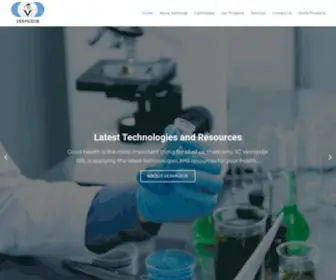 Vermodje.com(Pharmaceutical company) Screenshot