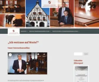 Vermoegensverwaltung-Europa.com(Glogger und Rogg) Screenshot