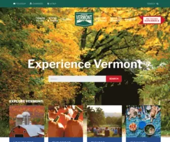 Vermont.org(Visit Vermont) Screenshot