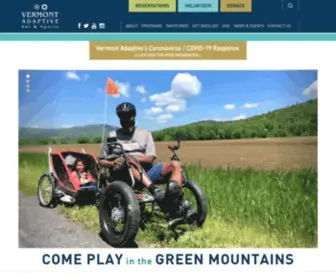 Vermontadaptive.org(Vermont Adaptive Ski & Sports) Screenshot