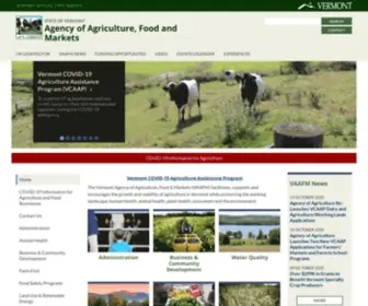 Vermontagriculture.com(Agency of Agriculture) Screenshot