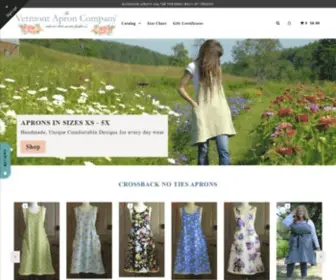 Vermontapron.com(The Vermont Apron Company) Screenshot